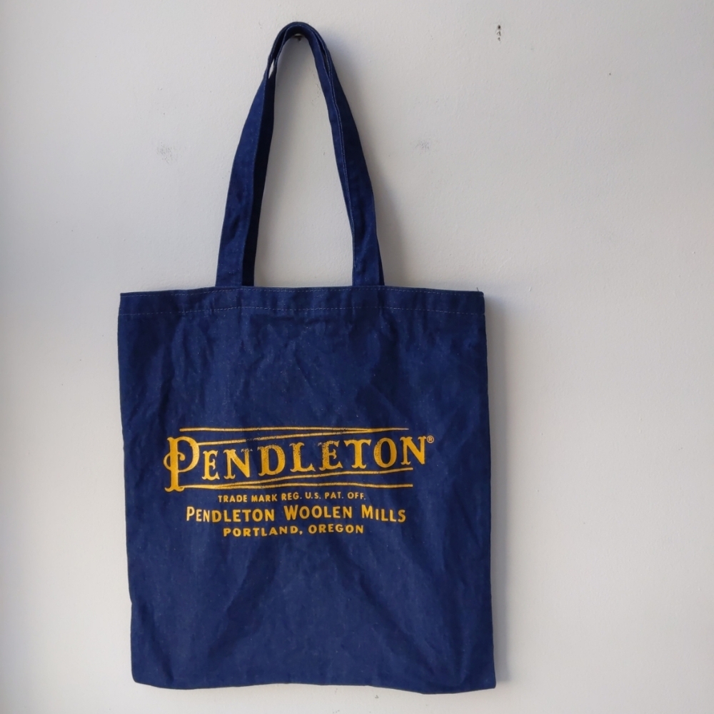 Maptote Pendleton Tote Bag Dark Denim O/S